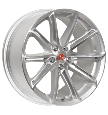 pneumatiky - 8x18 5x108 ET45 Mille Miglia MM1007 silber silber gloss poliert FOSAB Rfky / Alu Samolepka + filmy ANZIO Velkoobchod