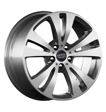 pneumatiky - 7.5x17 5x112 ET42 Modul Wheels MD7 grau / anthrazit grau poliert Parka Rfky / Alu VOLKSWAGEN Rfky / Alu Hlinkov disky