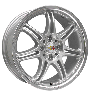 pneumatiky - 7.5x17 4x108 ET22 Momo Corse silber silber Lackierwerkzeuge Rfky / Alu Reparatursaetze BRABUS b2b pneu