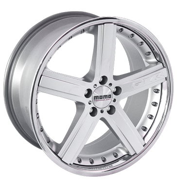 pneumatiky - 8x19 5x120 ET20 Momo GTR Technology silber silber Oldtimer Rfky / Alu Tricka telo trhovisko