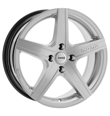 pneumatiky - 7x17 4x100 ET44 Momo Hyperstar silber hyper silver vozk Rfky / Alu G-KOLO Sportovn vfuky pneumatiky