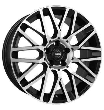 pneumatiky - 8.5x19 5x120 ET30 Momo Revenge EVO schwarz matt black polished Offroad cel rok od 17,5 