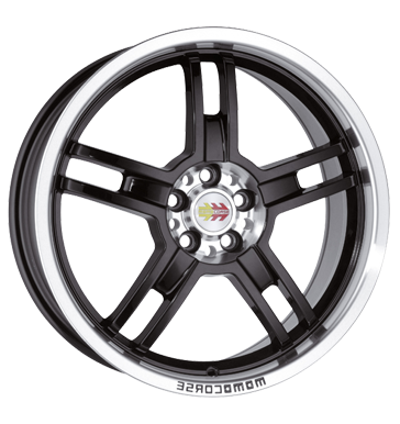 pneumatiky - 7x17 5x100 ET35 Momo S-Five schwarz schwarz randpoliert motec Rfky / Alu monitory motocykl ventil Autoprodejce