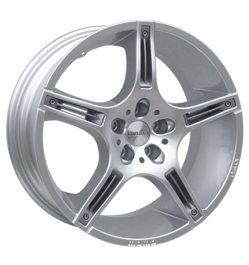 pneumatiky - 7.5x18 5x108 ET35 Momo X1 silber silber lackiert MB-DESIGN Rfky / Alu Stars 2 roky Jerry a prslusenstv pneumatiky