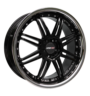 pneumatiky - 8.5x19 5x114.3 ET28 Motec Antares Evo schwarz schwarz lackiert Edelstahlbett Truck Winter od 17,5 