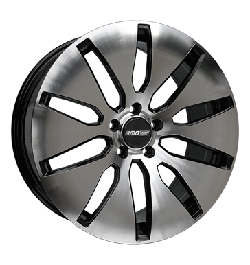 pneumatiky - 8.5x18 5x112 ET45 Motec Blade schwarz schwarz poliert GS-Wheels Rfky / Alu mikiny vstrazn trojhelnky Autodlna