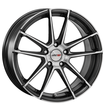 pneumatiky - 8x18 5x108 ET40 Motec Radical grau / anthrazit dark grey polished Stresn nosic + stresn boxy Rfky / Alu Auto-Tuning + styling moped Autodlna