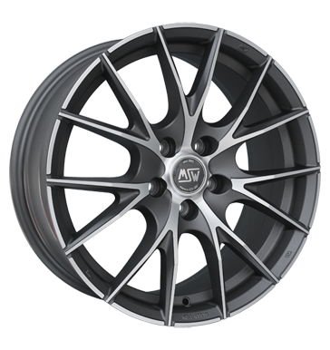 pneumatiky - 8.5x18 5x120 ET50 MSW 25 grau / anthrazit matt titan voll poliert mikiny Rfky / Alu ostatn monitory Autodlna