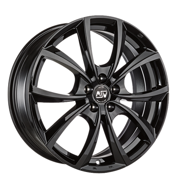 pneumatiky - 7.5x18 5x108 ET45 MSW 27 schwarz gloss black Svetla + Lights Rfky / Alu nrad tMotive pneumatiky