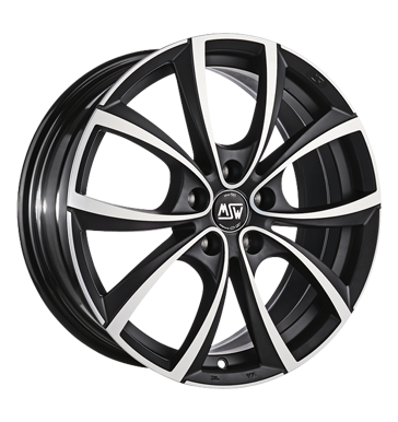 pneumatiky - 7.5x18 5x120 ET47 MSW 27 grau / anthrazit matt dark titanium vollpoliert COM 4 KOLA Rfky / Alu samolepc zvaz mitsubishi Autoprodejce