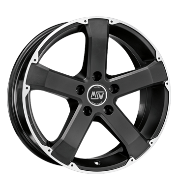 pneumatiky - 8x18 5x108 ET45 MSW 45 schwarz schwarz matt poliert peugeot Rfky / Alu Auto sklo Tool Offroad Wintergreen Velkoobchod