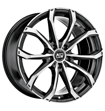 pneumatiky - 8x18 5x112 ET48 MSW 48 schwarz gloss black full polished zvedk Rfky / Alu psy Mobiln navigacn systmy trziste