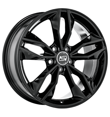 pneumatiky - 8.5x19 5x120 ET29 MSW 71 schwarz gloss black Axxion Rfky / Alu Offroad cel rok od 17,5 