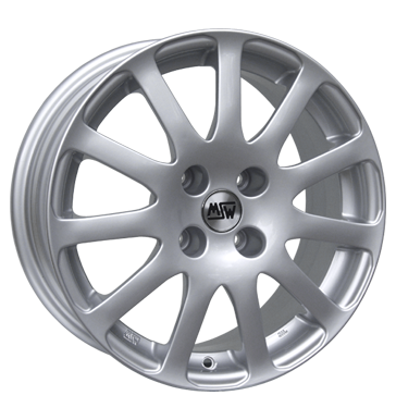 pneumatiky - 6x14 4x108 ET18 MSW MO3 silber silber lackiert Wheelworld Rfky / Alu psy Lackierwerkzeuge velkoobchod s pneumatikami