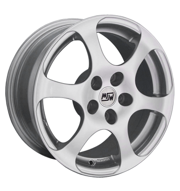 pneumatiky - 7.5x16 5x112 ET35 MSW Mugello silber silber lackiert kompletnch systmu Rfky / Alu Leichtkraftrad dly Slevy Autodlna