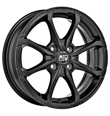 pneumatiky - 5x15 4x100 ET38 MSW X4 schwarz matt black Test-kategorie 1 Rfky / Alu EXCENTRI GMP Italia Autoprodejce