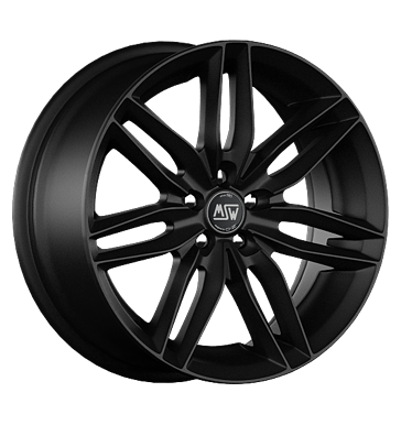 pneumatiky - 8x17 5x108 ET45 MSW 24 schwarz schwarz matt Mutec Rfky / Alu designov antny moped pneu b2b
