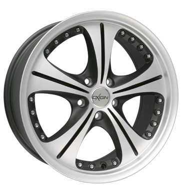 pneumatiky - 7.5x17 5x100 ET35 Oxigin 02 grau / anthrazit gun metal full polish antny vozidel Rfky / Alu Ecanto motocykl Cross pneus