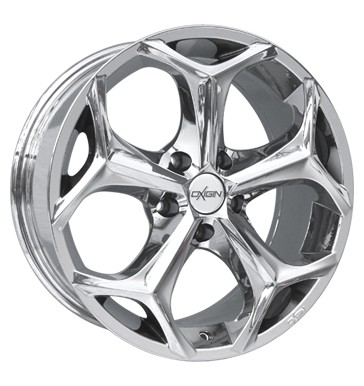 pneumatiky - 9.5x20 5x120 ET40 Oxigin 08 Crystal chrom chrom Polo tricka Rfky / Alu lkrnicky ocelov rfek b2b pneu