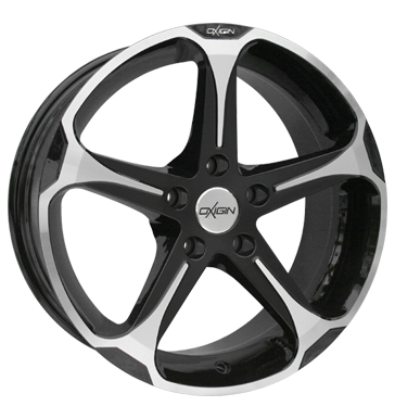 pneumatiky - 7.5x17 5x112 ET35 Oxigin 13 Panther schwarz schwarz vollpoliert regly pneumatik Rfky / Alu AUTEC spoiler trhovisko