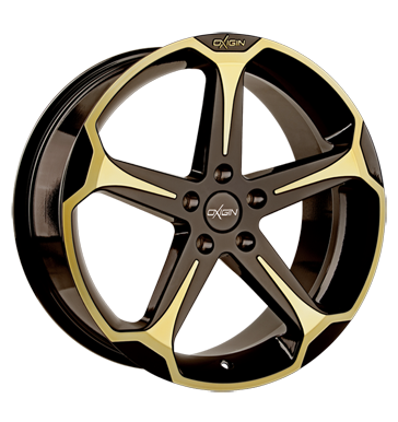 pneumatiky - 7.5x17 5x100 ET35 Oxigin 13 Panther mehrfarbig brown gold polish BRABUS Rfky / Alu INDIVIDUAL kalhoty trhovisko