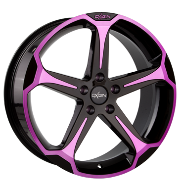 pneumatiky - 7.5x17 5x112 ET35 Oxigin 13 Panther mehrfarbig pink polish ETA BETA Rfky / Alu ALLESIO bundy Autodlna