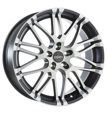 pneumatiky - 8.5x20 5x120 ET35 Oxigin 14 Oxrock schwarz black full polish matt Offroad cel rok Rfky / Alu KING snehov retezy Autodlna