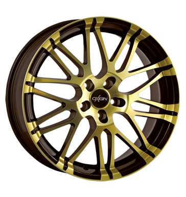 pneumatiky - 8.5x19 5x120 ET15 Oxigin 14 Oxrock mehrfarbig brown gold polish autodly USA Rfky / Alu ventil auta ozdobnmi kryty velkoobchod s pneumatikami