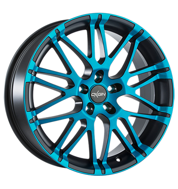 pneumatiky - 8.5x20 5x108 ET25 Oxigin 14 Oxrock blau light blue polish matt spoiler Rfky / Alu Drkov / Kosile Momo Autoprodejce