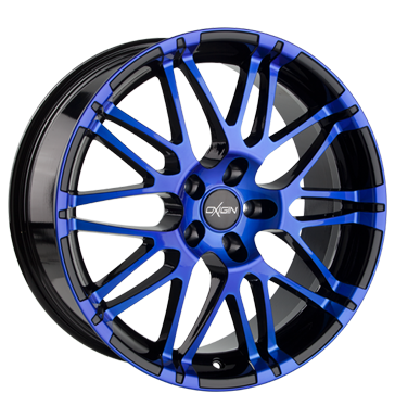 pneumatiky - 8.5x19 5x108 ET42 Oxigin 14 Oxrock blau blue polish SCHMIDT Rfky / Alu Chrome Parts vstrazn trojhelnky pneumatiky