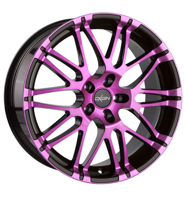 pneumatiky - 9.5x19 5x112 ET45 Oxigin 14 Oxrock mehrfarbig pink polish Bastler- + vadn rdia Rfky / Alu ventil cepice osvetlen b2b pneu