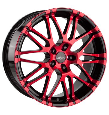 pneumatiky - 8.5x19 5x120 ET40 Oxigin 14 Oxrock rot red polish myt oken Rfky / Alu Elektrick interir pneumatiky