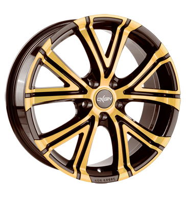 pneumatiky - 8x18 5x100 ET35 Oxigin 15 Vtwo mehrfarbig brown gold polish sapont Rfky / Alu Zcela specifick dly montzn nrad pneu