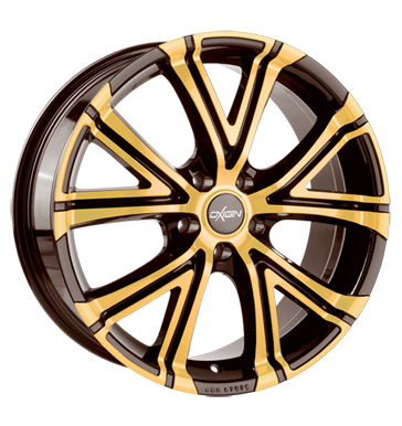 pneumatiky - 7.5x17 5x115 ET42 Oxigin 15 Vtwo mehrfarbig brown gold polish kapuce lift Rfky / Alu ABSENCE Wheelworld Prodejce pneumatk