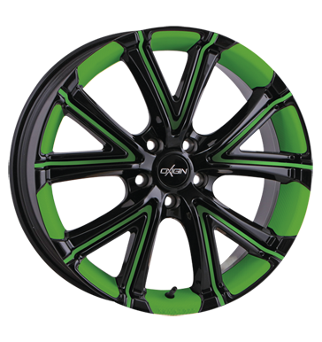 pneumatiky - 8x18 5x108 ET45 Oxigin 15 Vtwo sonstige foil green Felgenbett u. Speichen Zimn pln kola Steel Rfky / Alu kmh-Wheels PLATINUM trhovisko