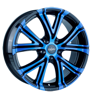 pneumatiky - 7.5x17 5x105 ET42 Oxigin 15 Vtwo blau light blue polish mitsubishi Rfky / Alu Pouzdra & schovna MB-DESIGN b2b pneu