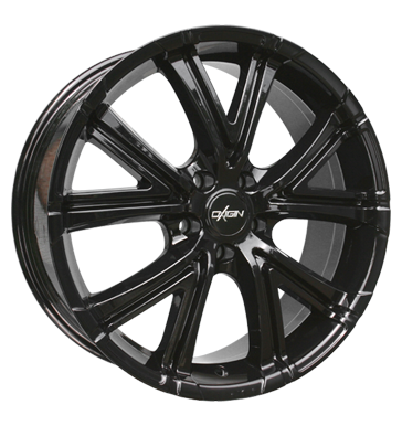 pneumatiky - 8x18 5x108 ET45 Oxigin 15 Vtwo schwarz black motocykl Rfky / Alu Offroad All Terrain Spojky + E Sady pneus