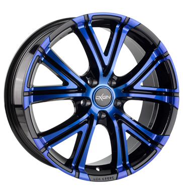 pneumatiky - 7.5x17 5x105 ET42 Oxigin 15 Vtwo blau blue polish zemedelsk traktory Rfky / Alu letadlo Barvy a Laky Predaj pneumatk