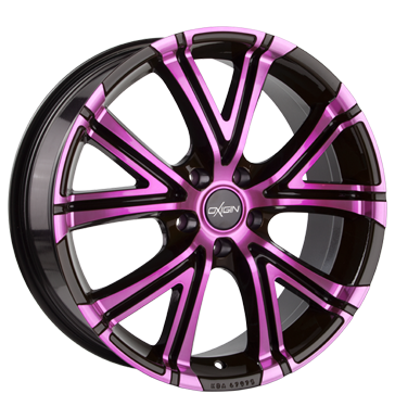 pneumatiky - 8x18 5x120 ET35 Oxigin 15 Vtwo mehrfarbig pink polish Irmscher Rfky / Alu Stars 2 roky samolepc zvaz pneus