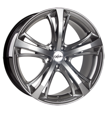 pneumatiky - 7.5x17 5x108 ET42 Oxigin 16 Sparrow silber chromsilber csti tela Rfky / Alu hardtops Bund bundy velkoobchod s pneumatikami