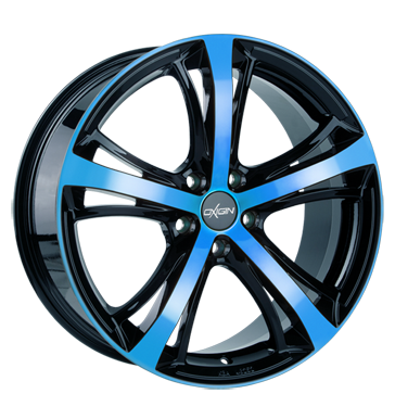 pneumatiky - 9x20 5x108 ET40 Oxigin 16 Sparrow blau light blue polish Oldtimer Rfky / Alu nrad vfuk Autoprodejce