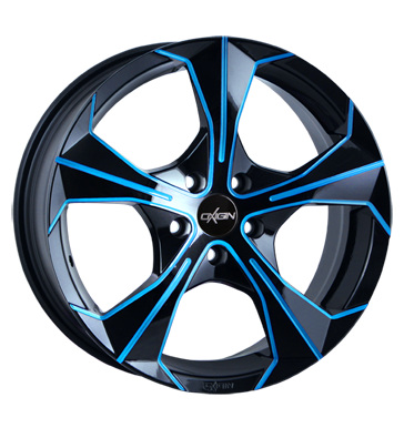 pneumatiky - 8.5x19 5x114.3 ET35 Oxigin 17 Strike blau light blue polish Artec Rfky / Alu cel rok magma disky