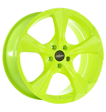 pneumatiky - 8x18 5x114.3 ET45 Oxigin 17 Strike gelb neon yellow GMP Italia Rfky / Alu Vestaven navigacn systmy cel rok Autoprodejce