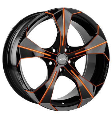pneumatiky - 8x18 5x108 ET45 Oxigin 17 Strike orange orange polish Speciln dly pro auta Rfky / Alu ALCOA kapaliny Prodejce pneumatk