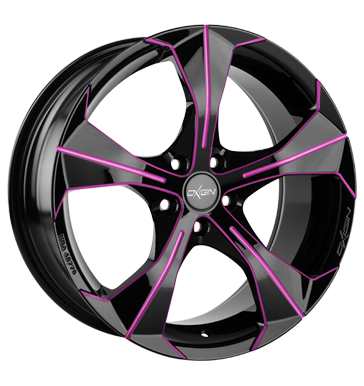 pneumatiky - 8.5x19 5x112 ET35 Oxigin 17 Strike mehrfarbig pink polish bundy Rfky / Alu autokosmetiky PONGRATZ b2b pneu