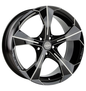 pneumatiky - 9x20 5x114.3 ET30 Oxigin 17 Strike schwarz schwarz vollpoliert RC design Rfky / Alu tesnen hardtops b2b pneu