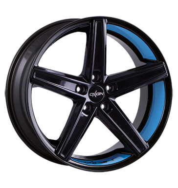pneumatiky - 9x20 5x108 ET40 Oxigin 18 Concave blau foil blue Felgenbett Axxium Rfky / Alu BAY Kola interir b2b pneu