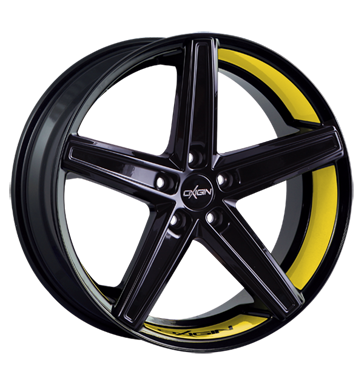 pneumatiky - 9x20 5x108 ET40 Oxigin 18 Concave gelb foil yellow Felgenbett prejezdy Rfky / Alu Mutec Flip zvaz pneumatiky