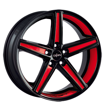 pneumatiky - 9x20 5x108 ET40 Oxigin 18 Concave mehrfarbig foil red Felgenbett u. Speichen Zesilovac Prslusenstv Rfky / Alu Bund bundy Cepice a klobouky Velkoobchod