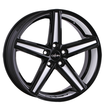 pneumatiky - 7.5x17 5x108 ET45 Oxigin 18 Concave weiss foil white Felgenbett u. Speichen AUDI Rfky / Alu Hlinkov kola s pneumatikami osvetlen pneu b2b